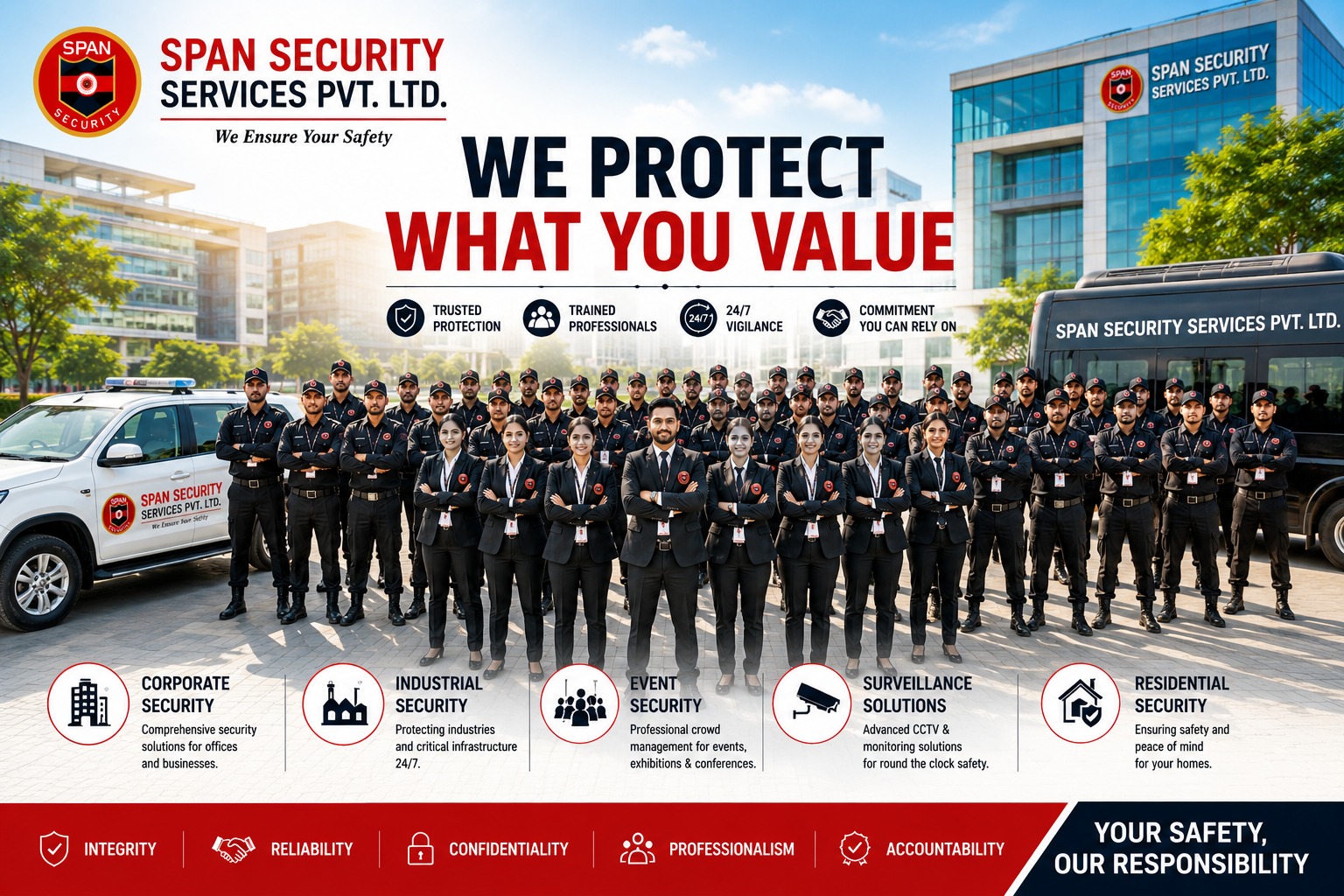 Span Security Solutions Queue Management Software by SanghTech